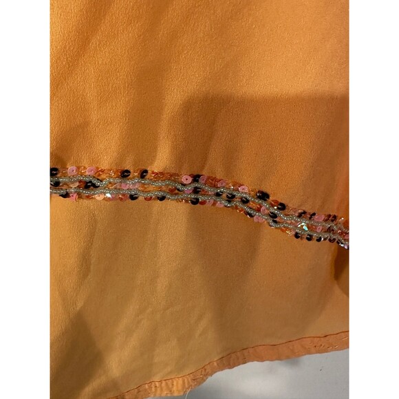 MISS ME COUTURE summer beautiful with sequins blouse size xs - Picture 6 of 8